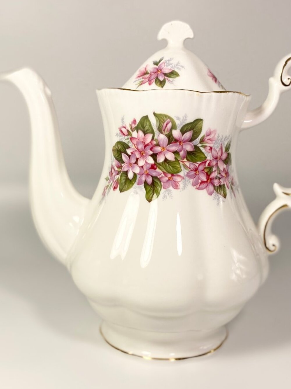 PARAGON MAYFLOWER Coffee Pot 9.5" tall made in England
